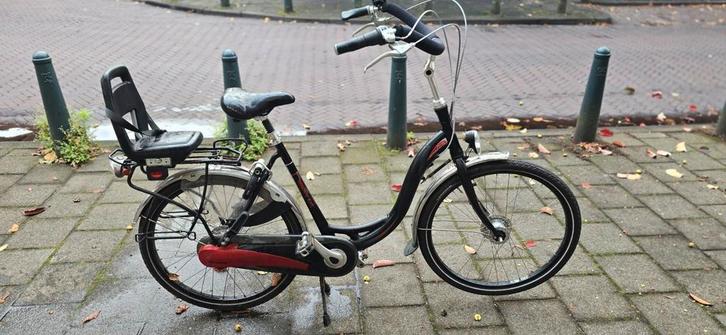 Sparta Amazone damesfiets moederfiets, Fietsen en Brommers, Fietsen | Dames | Moederfietsen, Gebruikt, Sparta, 56 cm of meer, Dubbele standaard