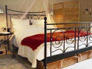 Ikea NORESUND Bedframe zwart 140x200 - afbeelding 1