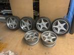6x Brock b1 17inch 4x100 breedset 10j 8,5j 4x114,3, Auto-onderdelen, Ophalen, Gebruikt, BMW