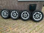 4 CONTINENTAL WINTERBANDEN 215/60 R17 - BAND+VELG - MERCEDES, Auto-onderdelen, Banden en Velgen, Ophalen, Banden en Velgen, 17 inch