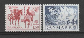 TSS Kavel 110069 Denemarken Europa Postfris minr 730-731  beschikbaar voor biedingen