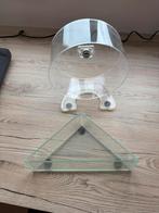 Hamsterwiel en zandbak, Ophalen of Verzenden, Zo goed als nieuw, Loopwiel of Rad