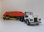 4895 Mack + Crane Fruehauf Discharge Dumper Corgi Major Toys, Ophalen of Verzenden, Gebruikt, Bus of Vrachtwagen, Corgi