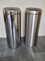 Brabantia Touch bin 30 L, Ophalen, Gebruikt, 50 tot 75 cm, 20 tot 30 liter