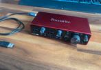 Focusrite Scarlett 2i2 3rd gen audio interface | goede staat, Computers en Software, Ophalen of Verzenden, Zo goed als nieuw, Extern