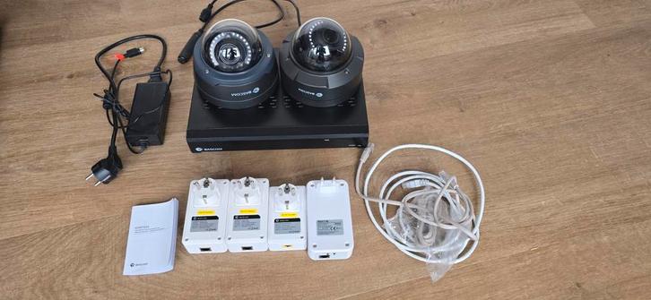 Bascom Camera Systeem Compleet, Audio, Tv en Foto, Videobewaking, Gebruikt, Buitencamera, Ophalen of Verzenden