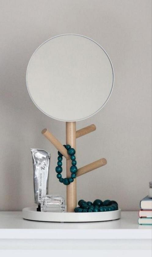 IKEA PS 2014 make up spiegel met sieraden boom., Huis en Inrichting, Woonaccessoires | Spiegels, Zo goed als nieuw, Minder dan 50 cm