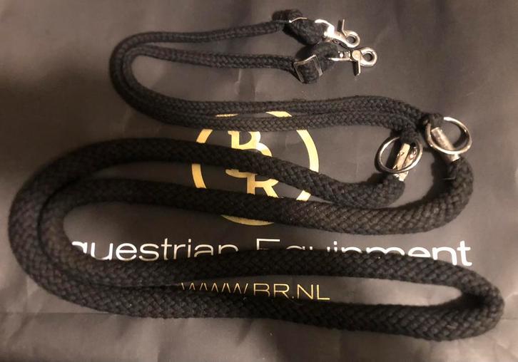 Zwarte Longeerhulp Hulpteugel Longeren Bijzetteugel, Dieren en Toebehoren, Paarden en Pony's | Hoofdstellen en Tuigage, Gebruikt