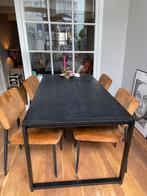 Eettafel, Huis en Inrichting, Tafels | Eettafels, Ophalen, Gebruikt, 50 tot 100 cm, Vijf personen of meer