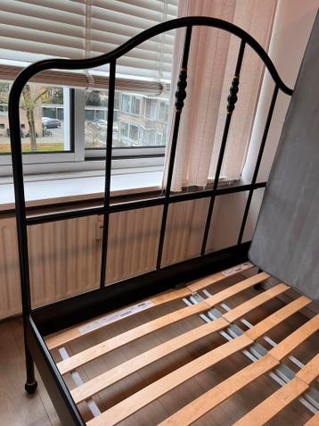 IKEA Sagstua 140x200 bed met Luroy lattenbodem incl matras - afbeelding 5