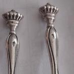 Zilver ...kroon lepeltjes.. 6 stuks a 10 cm perfecte staat.., Ophalen of Verzenden, Zilver