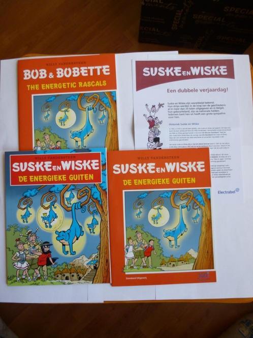 3X SUSKE EN WISKE RECLAME UITGAVEN"DE ENERGIEK GUITEN"2005, Boeken, Stripboeken, Zo goed als nieuw, Meerdere stripboeken, Ophalen of Verzenden