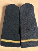 Set rangen brandweer jaren 50, Verzamelen, Verzenden, Landmacht, Nederland, Embleem of Badge