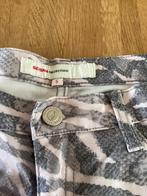 Geisha Jeans Broek Roze Zebraprint Maat M, Ophalen of Verzenden, Zo goed als nieuw, Overige kleuren, W28 - W29 (confectie 36)