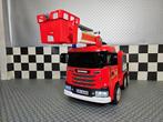 Brandweer Truck Scania - elektronische brandweer spuit - RC, Ophalen of Verzenden