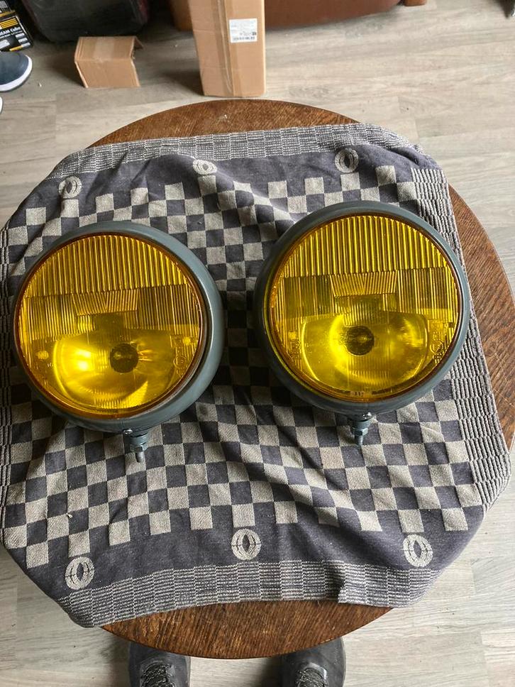 Oldtimer 2 Cibie mistlampen en verstralers Super Oscar 22 cm, Auto-onderdelen, Verlichting, Gebruikt, Ophalen of Verzenden