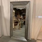 Spiegel – houten lijst – Zilver - 200 x 100 cm - TTM Wonen, 200 cm of meer, Nieuw, Info@ttmwonen.nl, 100 tot 125 cm