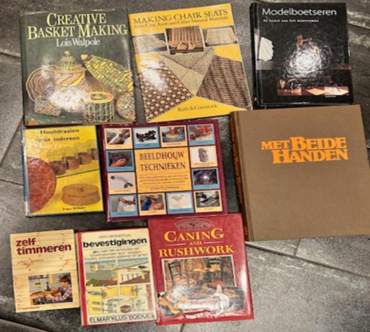 Boeken over ambachten en technieken, bijv, pottenbakken, Boeken, Hobby en Vrije tijd, Ophalen