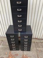 3 zware metalen laden kastjes met 6 laden, Doe-het-zelf en Verbouw, Ophalen