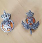 Petembleem wachtmeester / Opperwachtmeester oude uitvoerin, Verzamelen, Ophalen of Verzenden, Marechaussee, Nederland, Embleem of Badge
