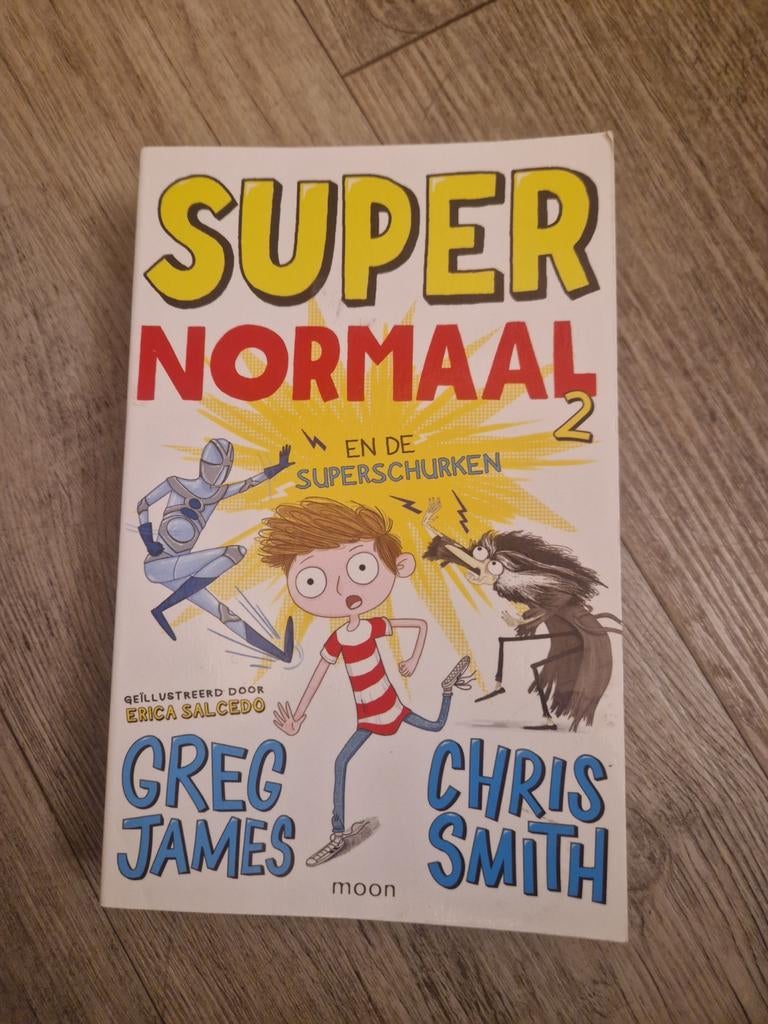 Super Normaal 2 en de Supersschurken, Boeken, Ophalen