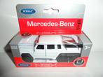Welly - Mercedes-Benz G 63 AMG 6x6 (wit) 1:36, Hobby en Vrije tijd, Modelauto's | Overige schalen, Ophalen of Verzenden, Nieuw