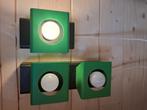 Vintage mid-century  spaceage wandlamp kubistische lampen. ., Ophalen of Verzenden, Zo goed als nieuw