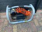 Compressor met slang en spuitpistool, Doe-het-zelf en Verbouw, Compressors, Ophalen, Gebruikt, 6 tot 10 bar, Minder dan 200 liter/min