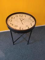 salontafel met klok motief, Ophalen, 50 tot 100 cm, 50 tot 75 cm, Rond