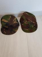 2X CAMOUFLAGE VECHTPET, Nederland, Ophalen of Verzenden, Landmacht, Kleding of Schoenen