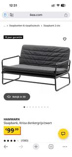 Ikea Hammarn slaapbank, Ophalen, Gebruikt, Tweepersoons, Overige maten