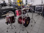 Ludwig donkerrood drumstel , in zeer goede staat ., Muziek en Instrumenten, Ophalen, Gebruikt, Ludwig