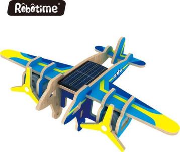 Partij Robotime houten speelgoed vliegtuigen (429 stuks)