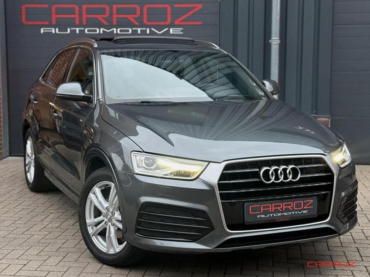 Audi Q3 1.4 TFSI Sport S Line Pano Cruise Navi Trekhaak Xeno, Auto's, Audi, Bedrijf, Te koop, Q3, ABS, Airbags, Airconditioning