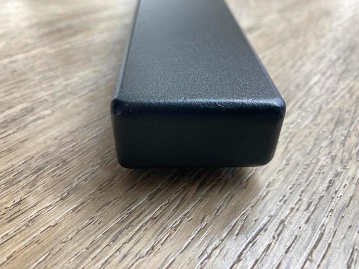 Mooie zwarte trapleuning gecoat kleur zwart te koop, Doe-het-zelf en Verbouw, Ladders en Trappen, Zo goed als nieuw, Ophalen