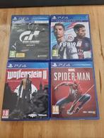 PS4 games 4 stuks, Spelcomputers en Games, Games | Sony PlayStation 4, Ophalen of Verzenden, Zo goed als nieuw, Sport, Vanaf 3 jaar