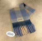 Acne Studios sjaal beige/blauw, Ophalen of Verzenden, Zo goed als nieuw, Sjaal