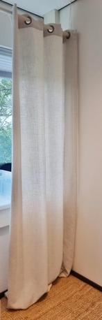 Gordijnen Ikea Beige met oogjes, lang, Ophalen, 100 tot 150 cm, 200 cm of meer, Beige