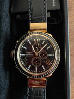 Haemmer limited edetion 45 mm, Overige merken, Leer, Verzenden, Polshorloge
