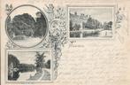 Maarssen, Drie kleine afbeeldingen. Jugendstil. H.M. Heek, Verzamelen, Ansichtkaarten | Nederland, Verzenden, Voor 1920, Gelopen