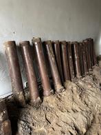 Partij oude gres buizen voor hoofdafvoer, Ophalen, Gebruikt, Minder dan 2 meter, 80 mm of meer