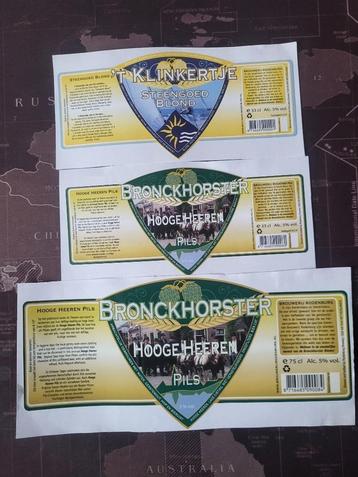 BIERETIKETTEN- E 113 -  BROUWERIJ R0DENBURG beschikbaar voor biedingen