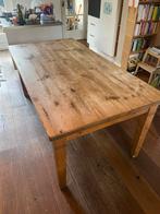 Grenen eettafel, 190 x 100 cm, Ophalen, Gebruikt, 50 tot 100 cm, Vijf personen of meer