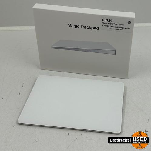 Apple Magic Trackpad 2 (A1535) | In doos | Met garantie, Computers en Software, Muizen, Zo goed als nieuw