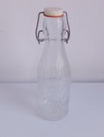 Flesje, glazen fles met adelaar 1967 Crownford made in Italy, Antiek en Kunst, Antiek | Glas en Kristal, Ophalen of Verzenden