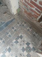 Te Koop : partij oude keramische vloertegels 13 m2., Gebruikt, Keramiek, Minder dan 20 cm, 10 m² of meer
