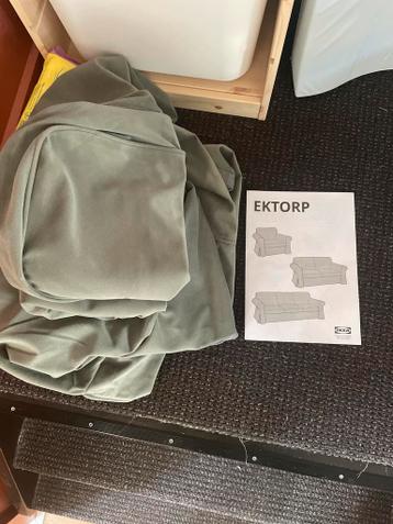 Ikea Ektorp Bankhoes 2-persoons + kussenhoezen - afbeelding 1