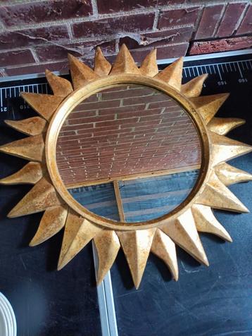 Zonnespiegel - Gouden Accent beschikbaar voor biedingen