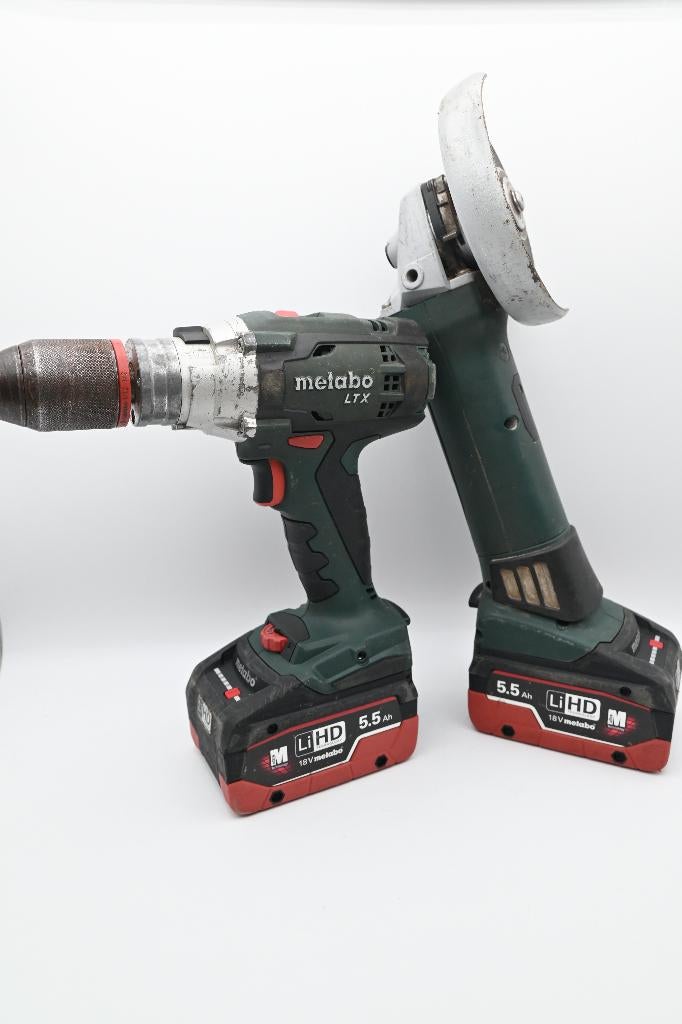 Metabo LTX 18 Schroeftol & Haakse Slijper COMBOSET