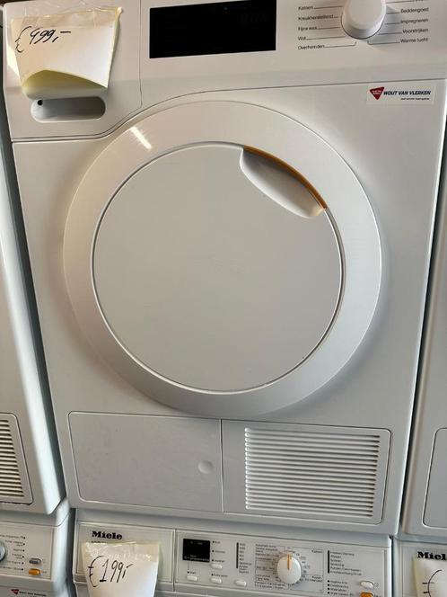 Miele warmtepomp droger TEB155WP, Witgoed en Apparatuur, Wasdrogers, Refurbished, Overige typen, Voorlader, 6 tot 8 kg, 85 tot 90 cm